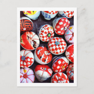 Pin Cushions: Nagoya, Japan Postcard