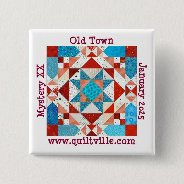 Pin for Old Town mystery (Front)