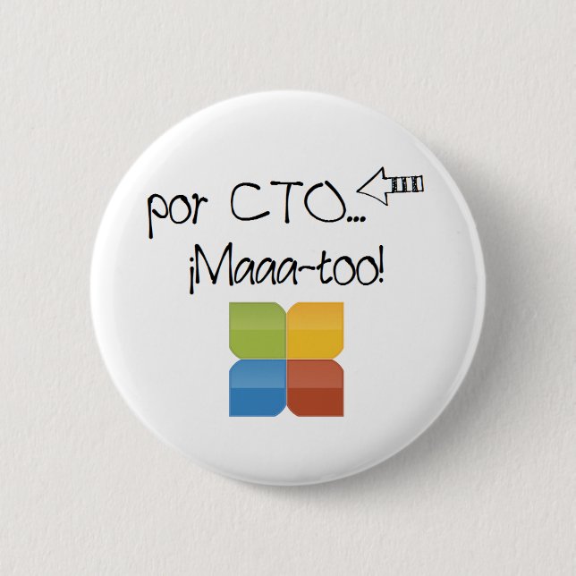Pin of academy CTO (Front)