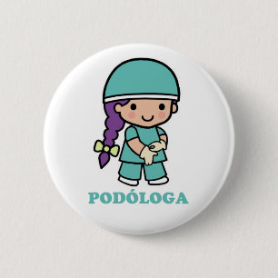 Pin of podóloga