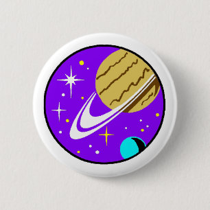 Pin-On Badge - Cosmology