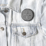 Pin on Some Magic Hypnosis Spiral<br><div class="desc">Pin on some fun with this hypnotic pin back button! Featuring a retro modern black and white spiral design, it’s perfect for fans of magic, hypnosis, and psychedelic optical illusions. This button’s swirling pattern adds a playful and eye-catching touch to any outfit or bag. It’s a great conversation starter and...</div>