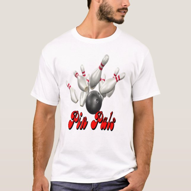 Pin Pals bowling T-Shirt (Front)
