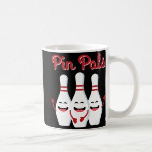Pin Pals Cute Bowling For Men Women And Kids Coffee Mug