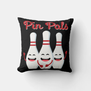 Pin Pals Cute Bowling For Men Women And Kids Cushion
