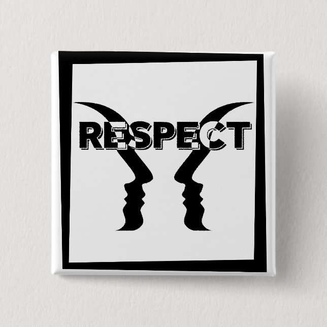 Pin reivindicativo de respeto entre personas. (Front)