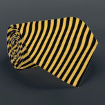 Pin Stripe Black & Gold | DIY Color Tie<br><div class="desc">Men's 2-sided print tie. Pinstripe Black | DIY Background Color. Choose any color you like by clicking on the "EDIT DESIGN BUTTON". ⭐This Product is 100% Customizable. Graphics and / or text can be added, deleted, moved, resized, changed around, rotated, etc... ⭐99% of my designs in my store are done...</div>
