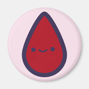 Pin the Period on the Pad Pink Party Game Piece Magnet