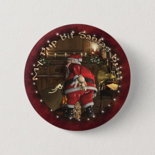 Pin The Pup On Santa Christmas Party Game Favours