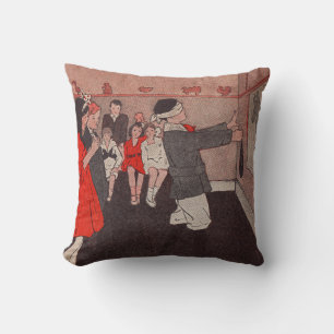 Pin the tail Donkey Cushion