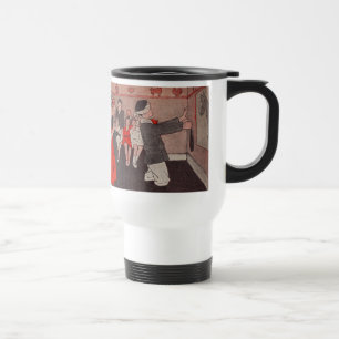 Pin the tail Donkey Vintage Children Travel Mug