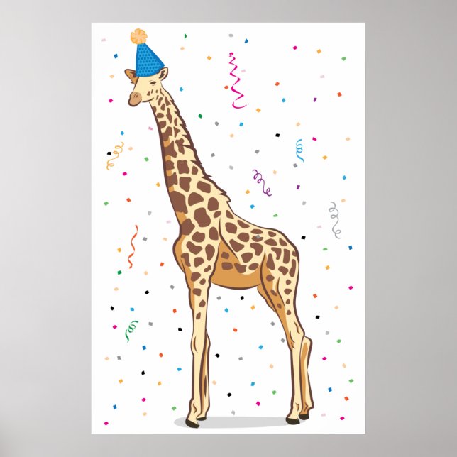 Pin the Tail on the Giraffe (24x36) Poster (Front)
