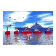 Pin-up and Glamour Girls with the Navy