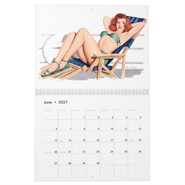 Pin-Up Calendar (Jun 2027)