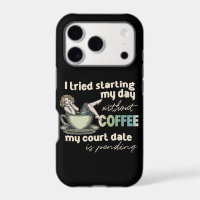 Pin-up Girl Coffee Addict