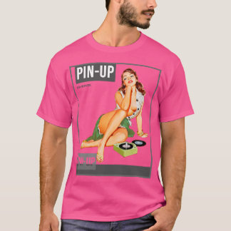 Pin up Girl Vintage Pinup Magazine 15 T-Shirt