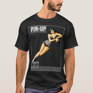 Pin up Girl Vintage Pinup Magazine 21 T-Shirt