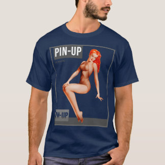Pin up Girl Vintage Pinup Magazine 41 T-Shirt