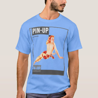 Pin up Girl Vintage Pinup Magazine 6 T-Shirt