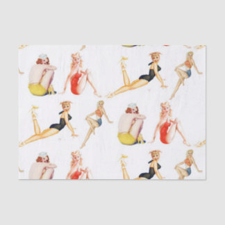 Pin Up Girls 4 Beauties  Tissue Paper