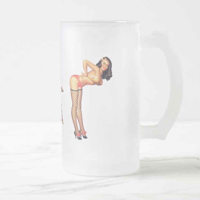 Pin-Up Girls Gift coffee Mug (Right)