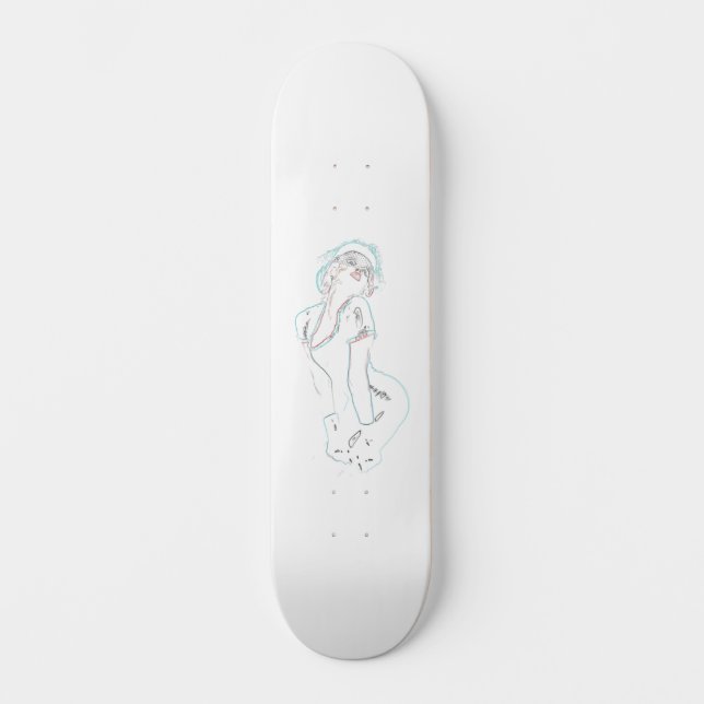 Pin Up Skateboard (Front)