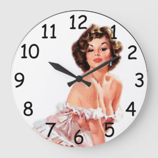 Pin Up SweetHeart Clock