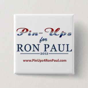 PIn-Ups for Ron Paul Sq Button