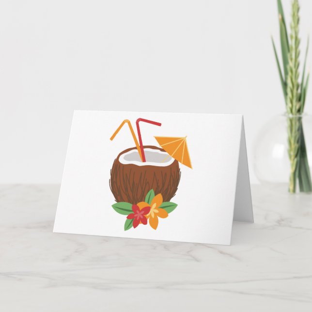 Pina Colada Card (Front)