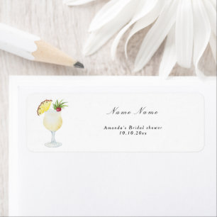 Pina Colada Cocktail Bridal Shower