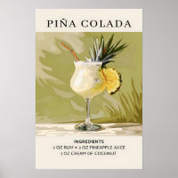 Pina Colada cocktail