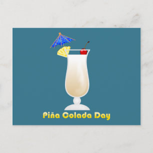 Piña Colada Day Postcard