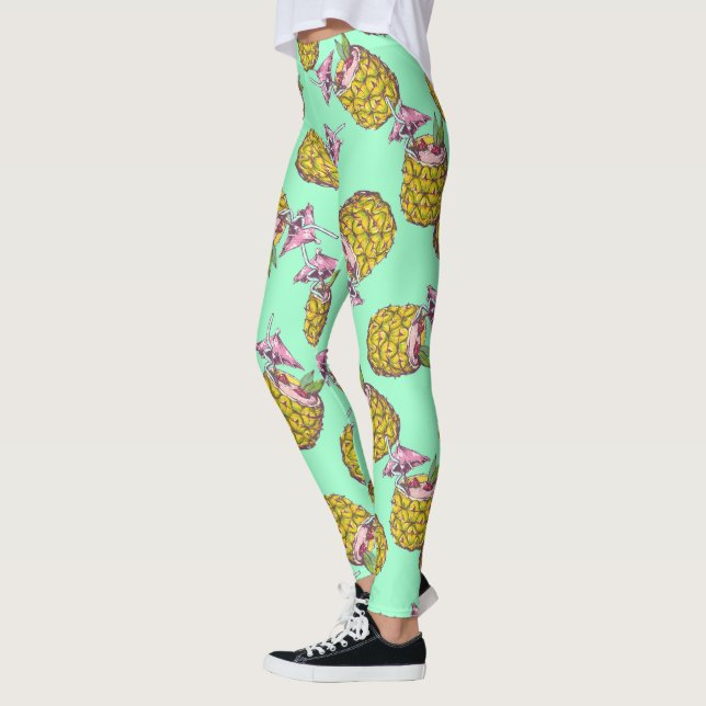 Pina Colada Leggings (Left)