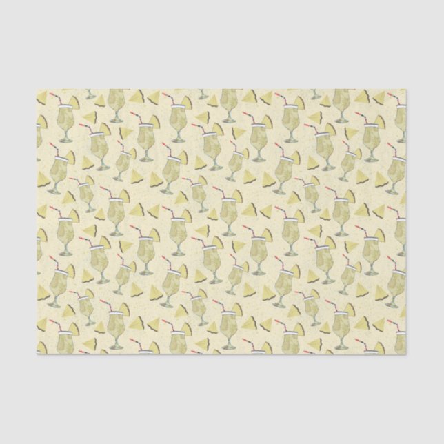 Pina Colada Tissue Paper (Front)