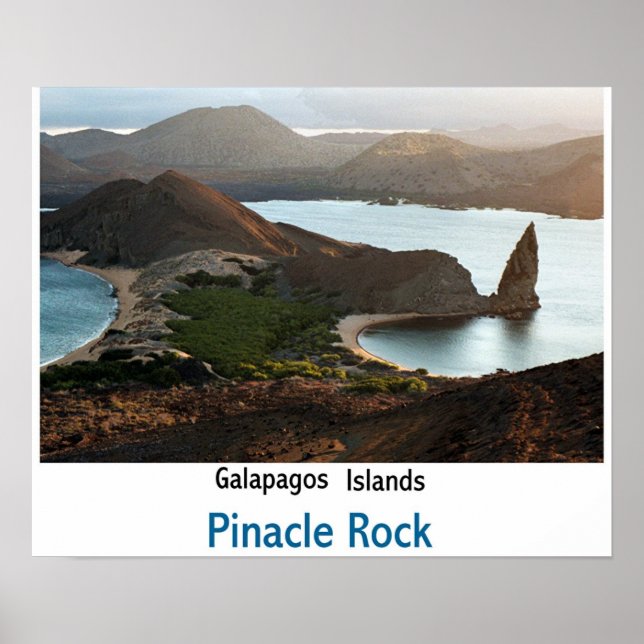 Pinacle Rock Poster (Front)