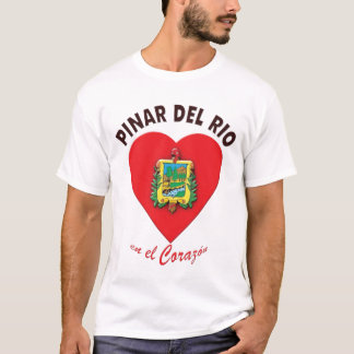 Pinar del Rio en el Corazón T-shirt