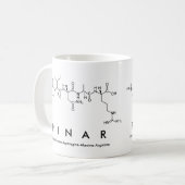 Pinar peptide name mug (Front Left)