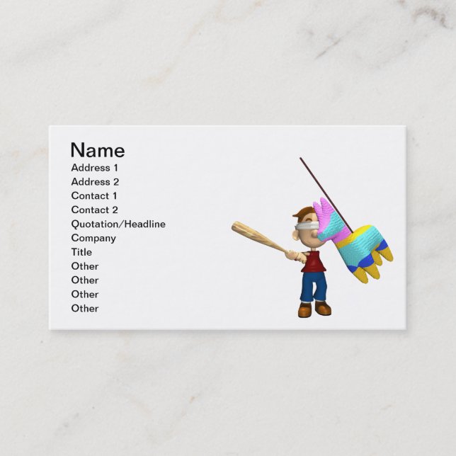 Pinata Business Card (Front)