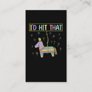 Pinata Mexican Fiesta Happy Cinco De Mayo Business Card