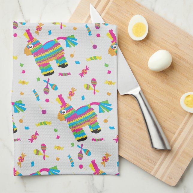 Pinata Party Kitchen Towel (Quarter Fold)