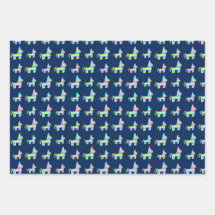 Pinatas Wrapping Paper Sheet
