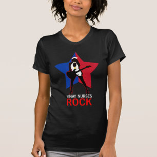 Pinay Nurses Rock T-Shirt