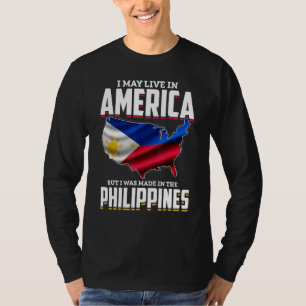 Pinay Pinoy American Filipino Heritage Usa Pride P T-Shirt