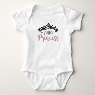 Pinay Princess with Tiara Baby Bodysuit