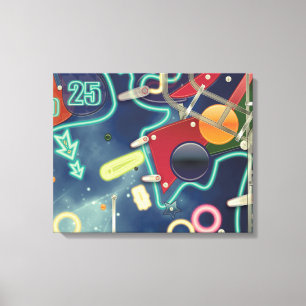 Pinball Canvas Print