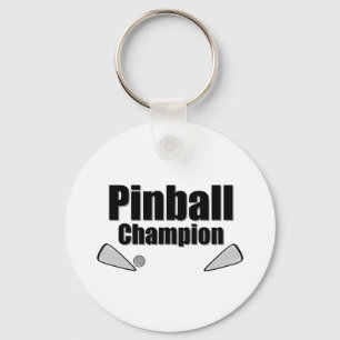 Pinball Champion Key Ring