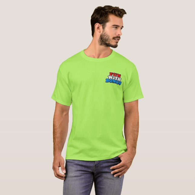 #pinball Double-sided Pocket Logo T-Shirt (Front Full)