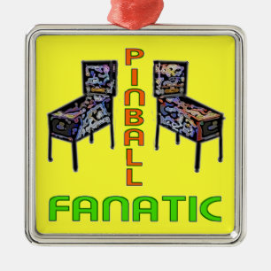 Pinball Fanatic Metal Tree Decoration
