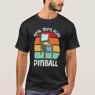 Pinball Game Gamer Slot Pub Sport 6 T-Shirt