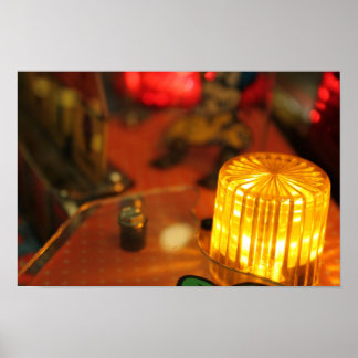 Pinball Lights Poster